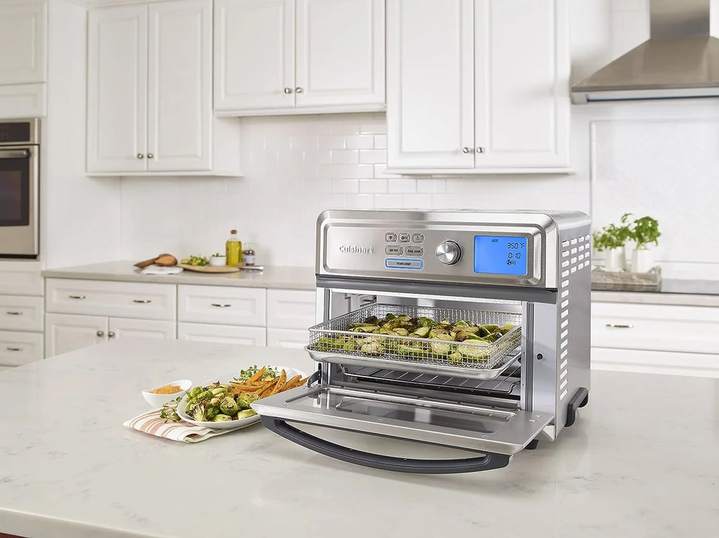 Cuisinart Air Fryer Toaster Oven 1800 Watt Stainless Steel TOA-65 G367632