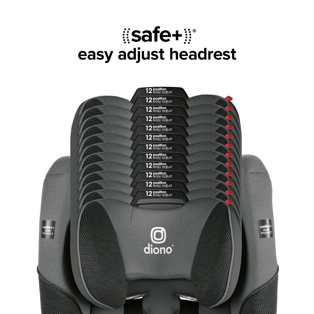 Diono Radian 3QXT SafePlus All-in-One Convertible Car Seat, Red B871