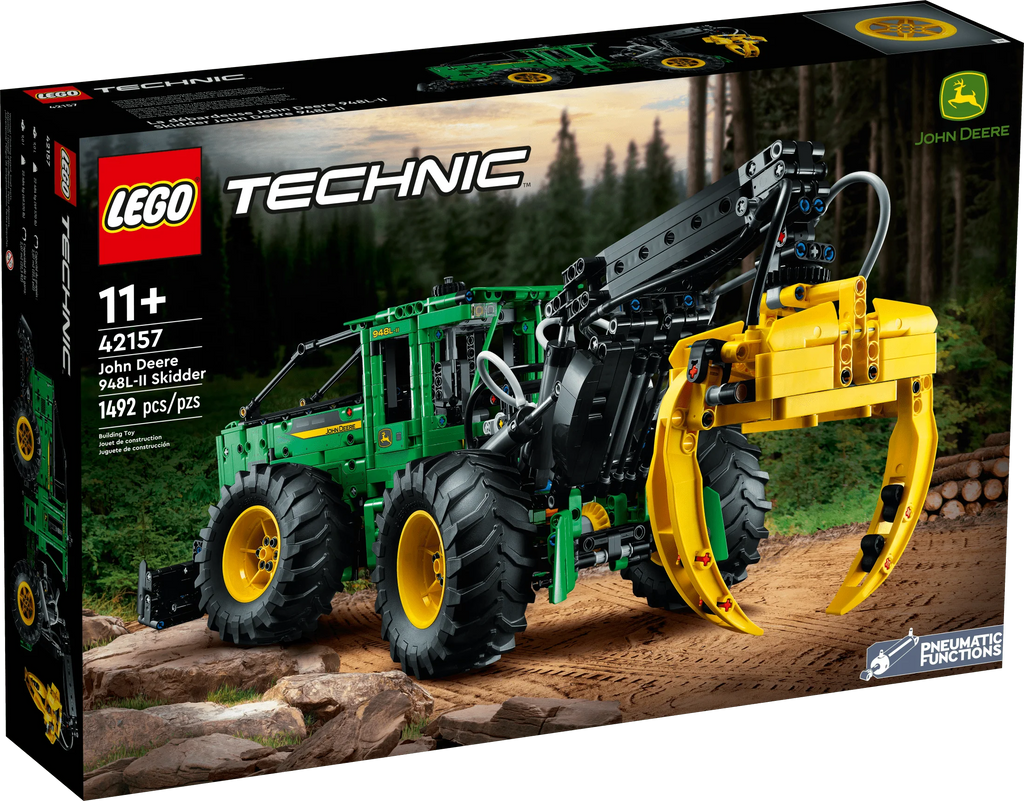 LEGO Technic John Deere 948L-II Skidder 42157 Building Kit for Kids Ages 11+ Y307079