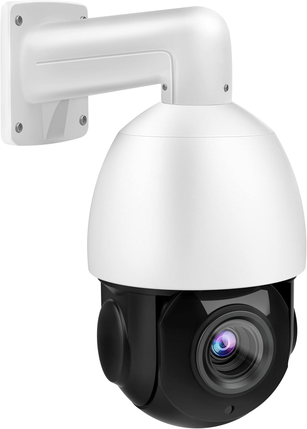 4K 8MP PTZ PoE IP Camera Dome(Plug&Play with Hikvision NVR),18X Optical Zoom 30x Digital Zoom,165ft IR Night Vision,Pan Tilt Zoom Security Camera with 4.7-84.6mm Motorized Lens,IP66