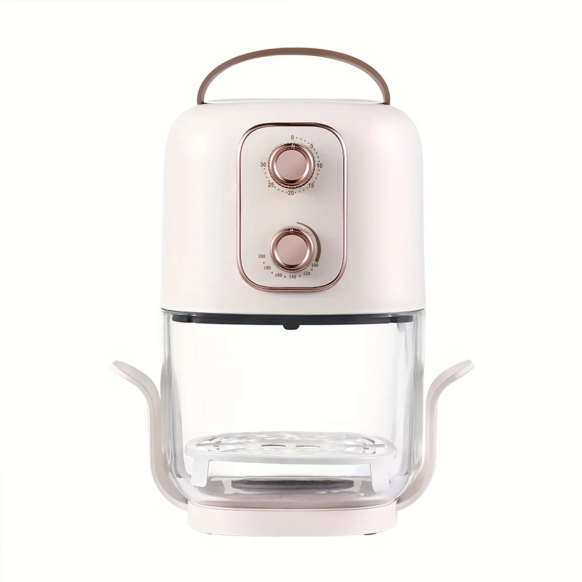 Air Fryer  2.4-quart 7-in-1 Air Fryer  Multi-function Visual Air Fryer  Quick And Easy Cooking Range  Home Electric Fryer  Kitchen Appliances 680W