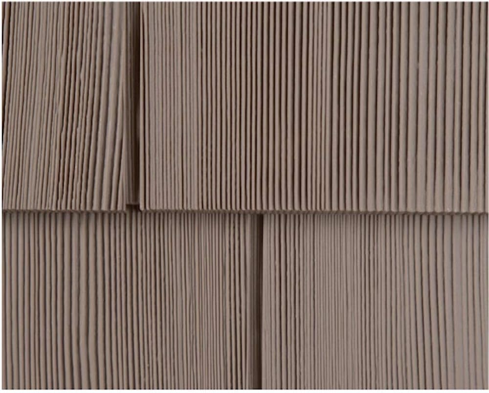 Polaris Homeside Select Double 7in Cedar Shake Vinyl Siding Slate A131860
