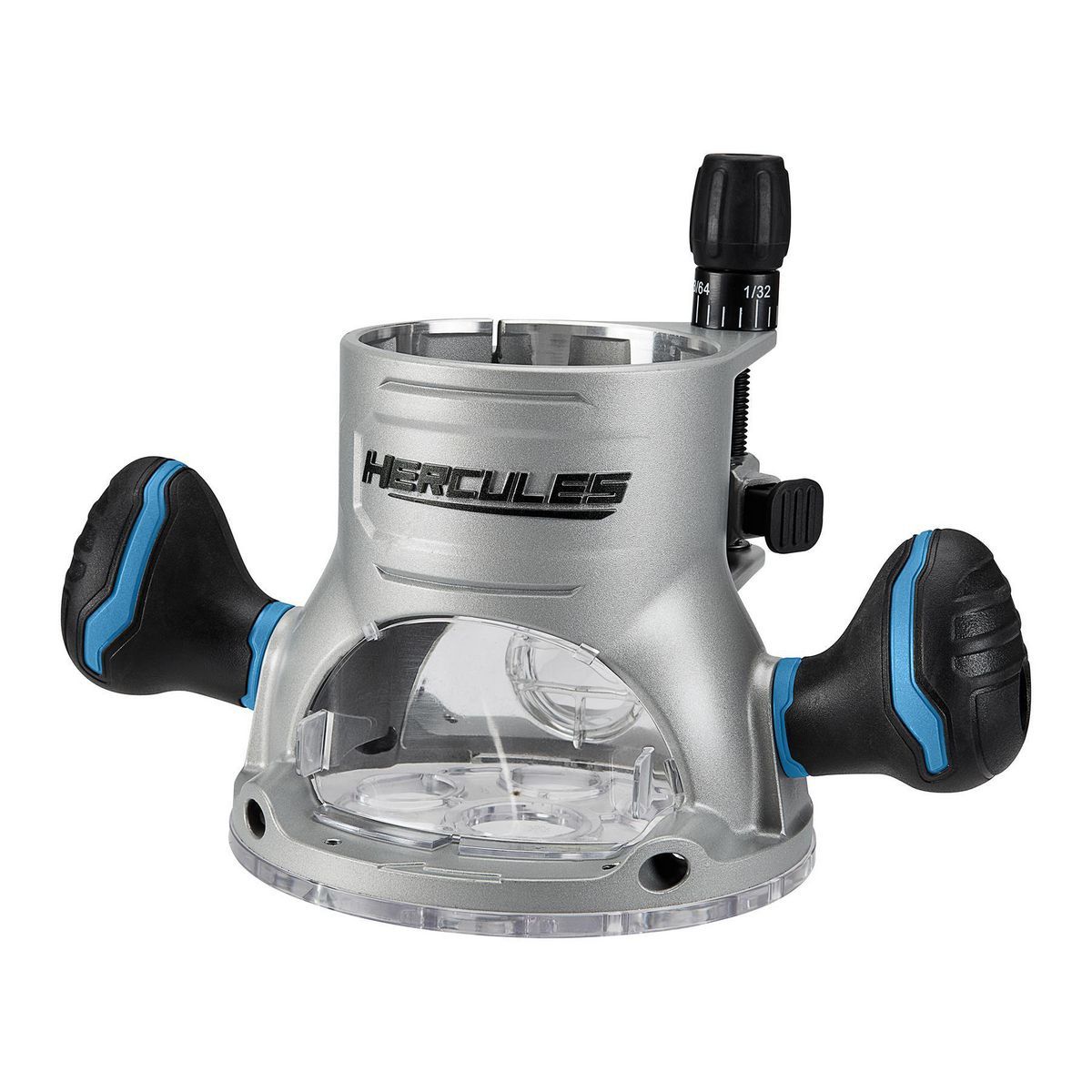 HERCULES 12 Amp Variable-Speed Fixed Base Router with Plunge Base Kit Q352