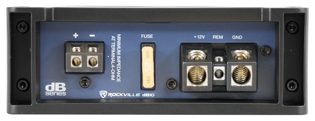 Rockville SK58 8" 800W Loaded K5 Car Subwoofer Enclosure with DB10 Amplifier T209047