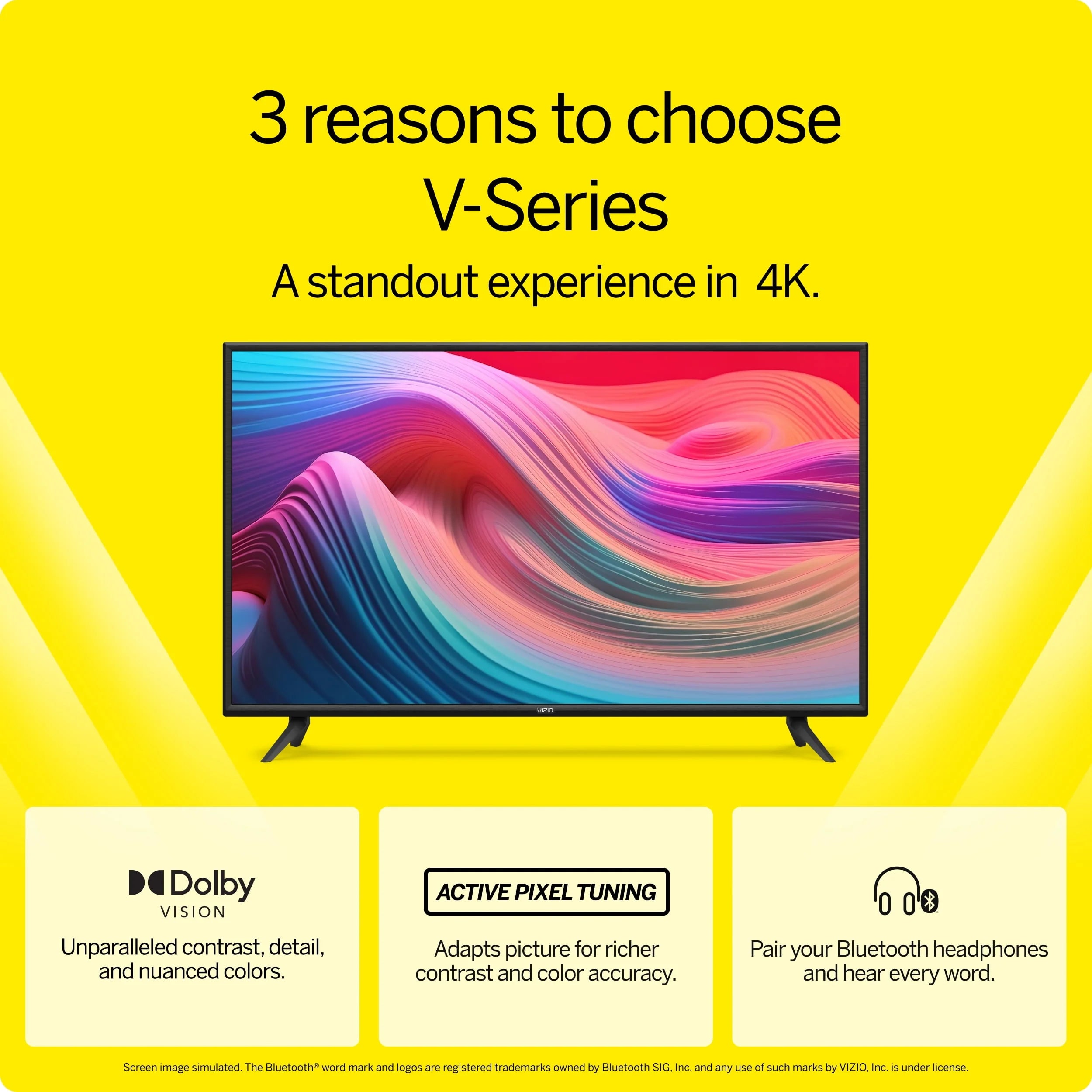 VIZIO 75 Class V-Series 4K UHD LED Smart TV H101508