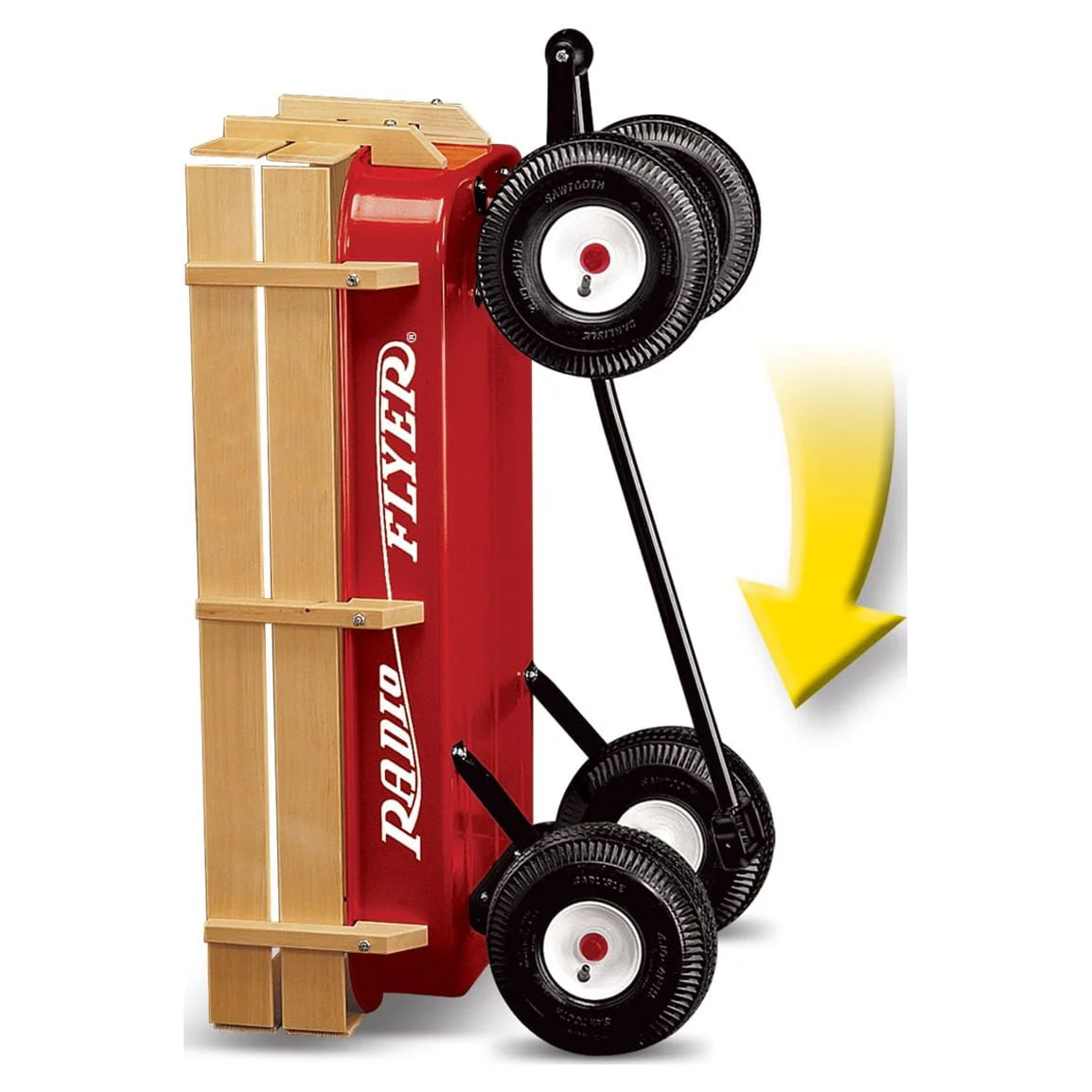 Radio Flyer 36 All Terrain Wagon with Air Tires, Red T6191