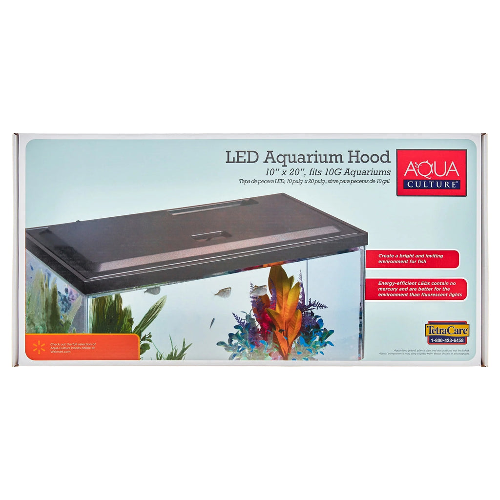 Aqua Culture LED 10 Gallon Fish Tank Hood W238318