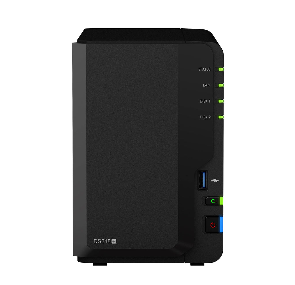 Synology DiskStation DS218+ 2-Bay Diskless NAS Server T889