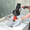 XtremepowerUS Handheld Portable Auto Feed Snake Drain Auger Corded Operated UNC