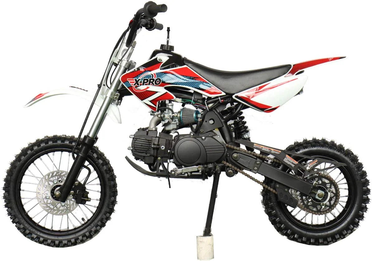 X-Pro Bolt 125cc Zongshen Engine Dirt Pit Bike with 4-Speed Semi-Automatic Transmission V7351