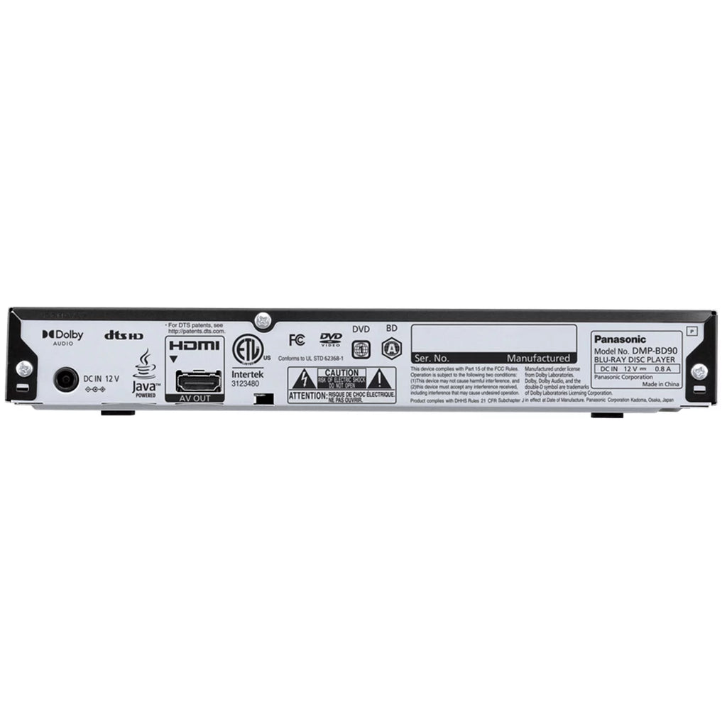 Panasonic Blu Ray DVD Player DMP-BD90P-K N969739