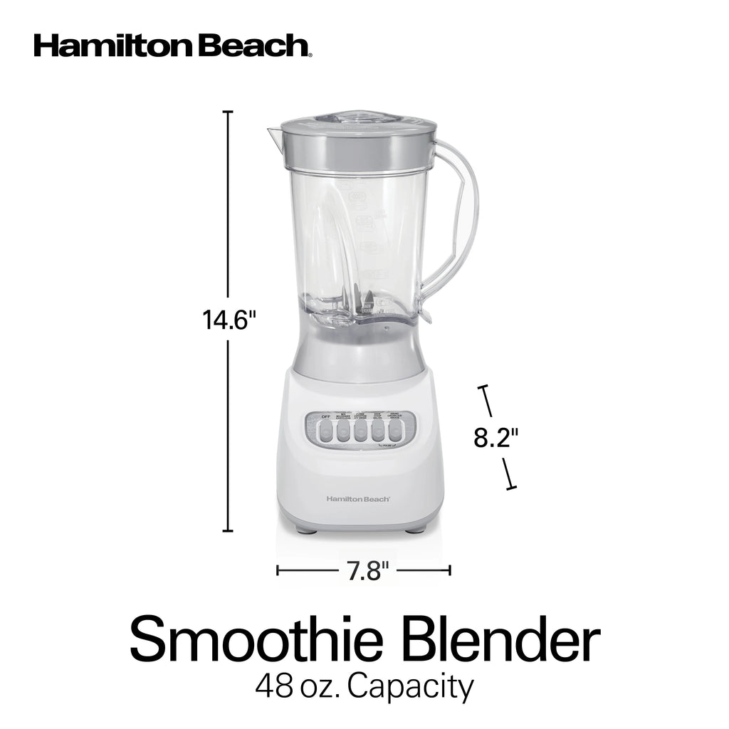 Hamilton Beach Smoothie Blender 48 oz Black N224