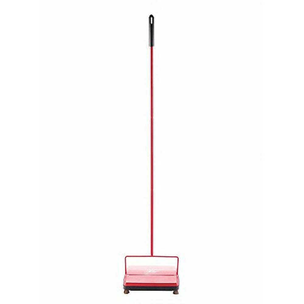 Fuller Brush 17052 Electrostatic Carpet & Floor Sweeper, 9" Cleaning Path, Lightweight, Red N332