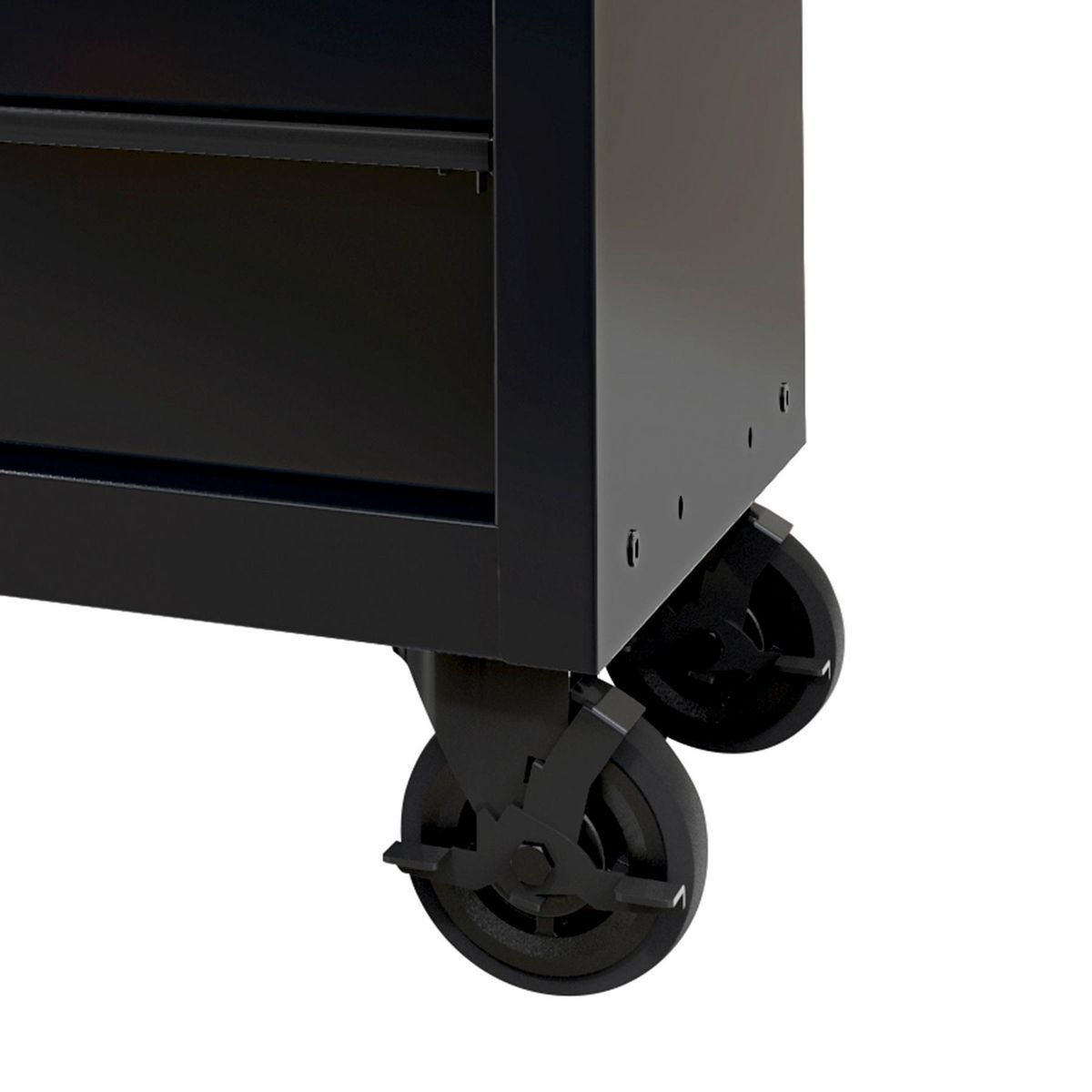 U.S. GENERAL 27 in. x 22 in. Roll Cab, Series 3, Black R13167