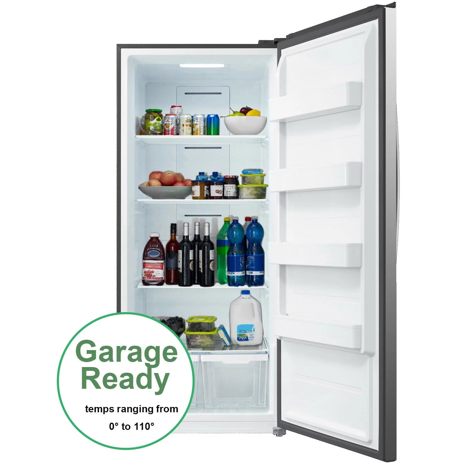 Smad 21 Cu.ft. Upright Convertible Freezer/Refrigerator N6995