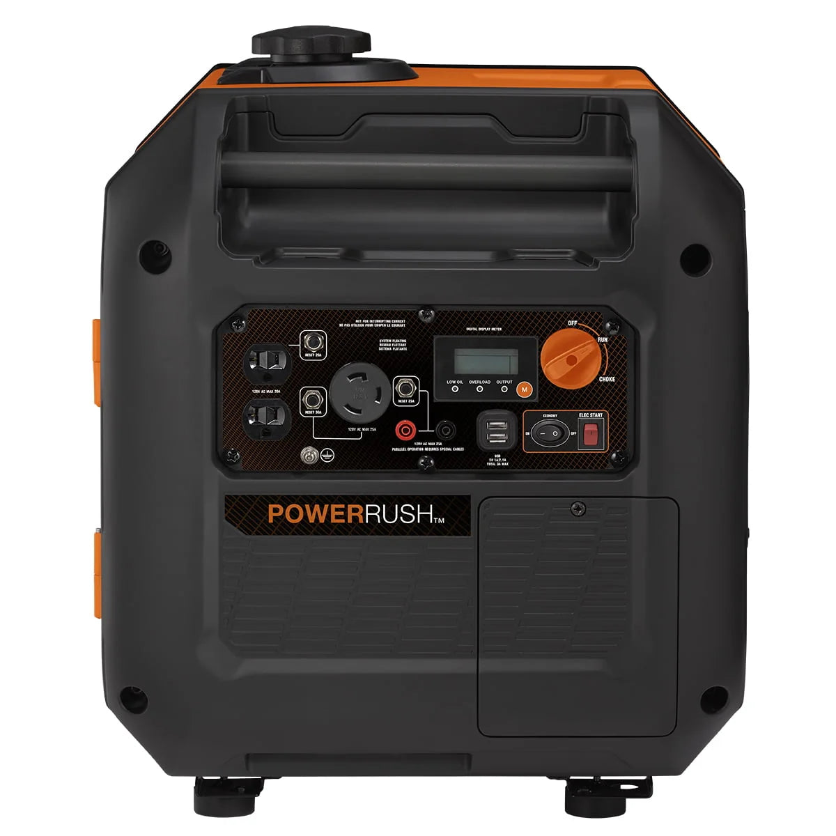 Generac IQ3500 3500-Watt Ultra-Quiet Portable Inverter Generator with PowerRush Technology I3171