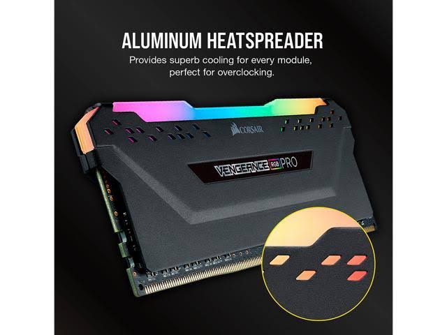 Corsair Vengeance RGB Pro 32GB DDR4 3600 Desktop Memory T72493