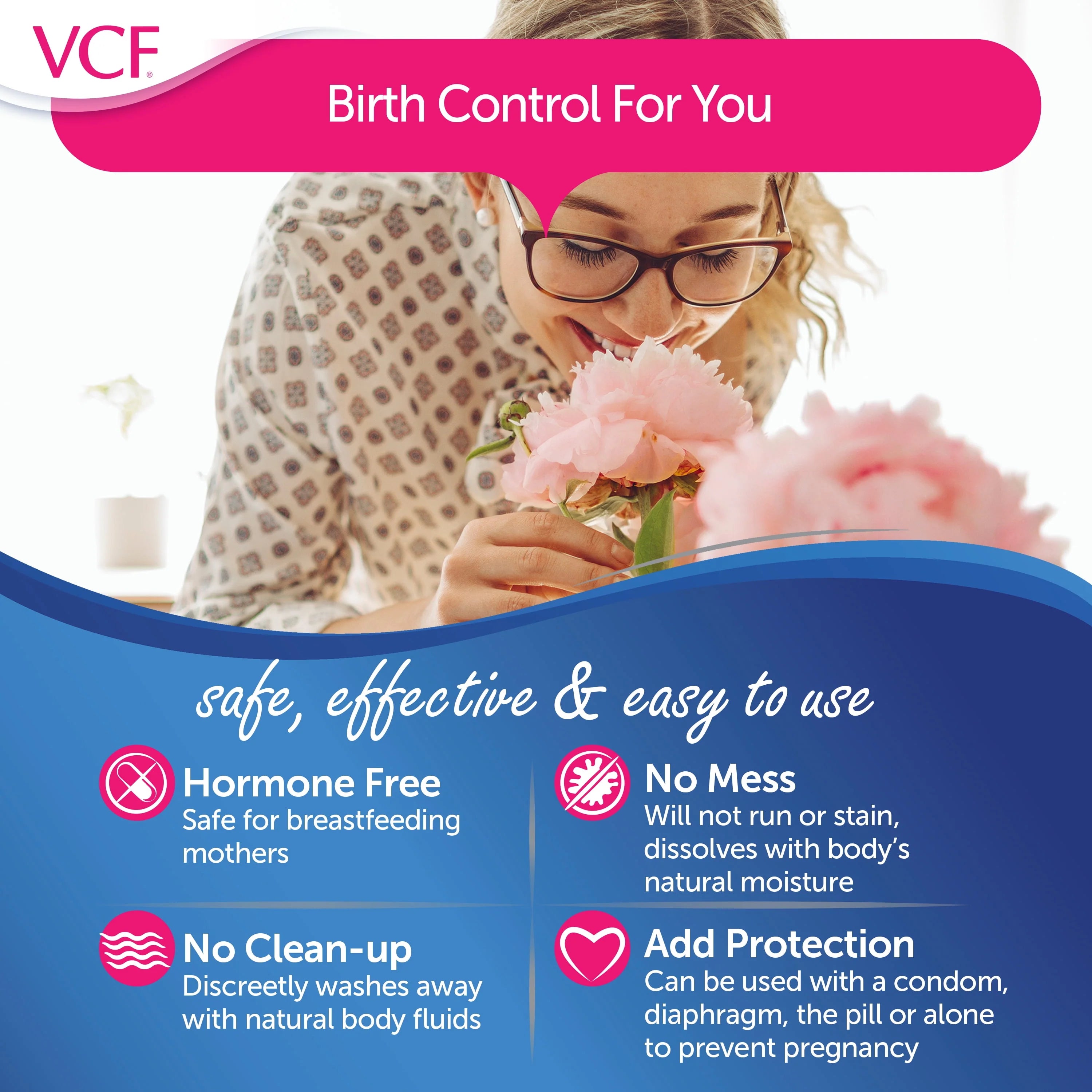 VCF Vaginal Contraceptive Film, 9 Ct A9428