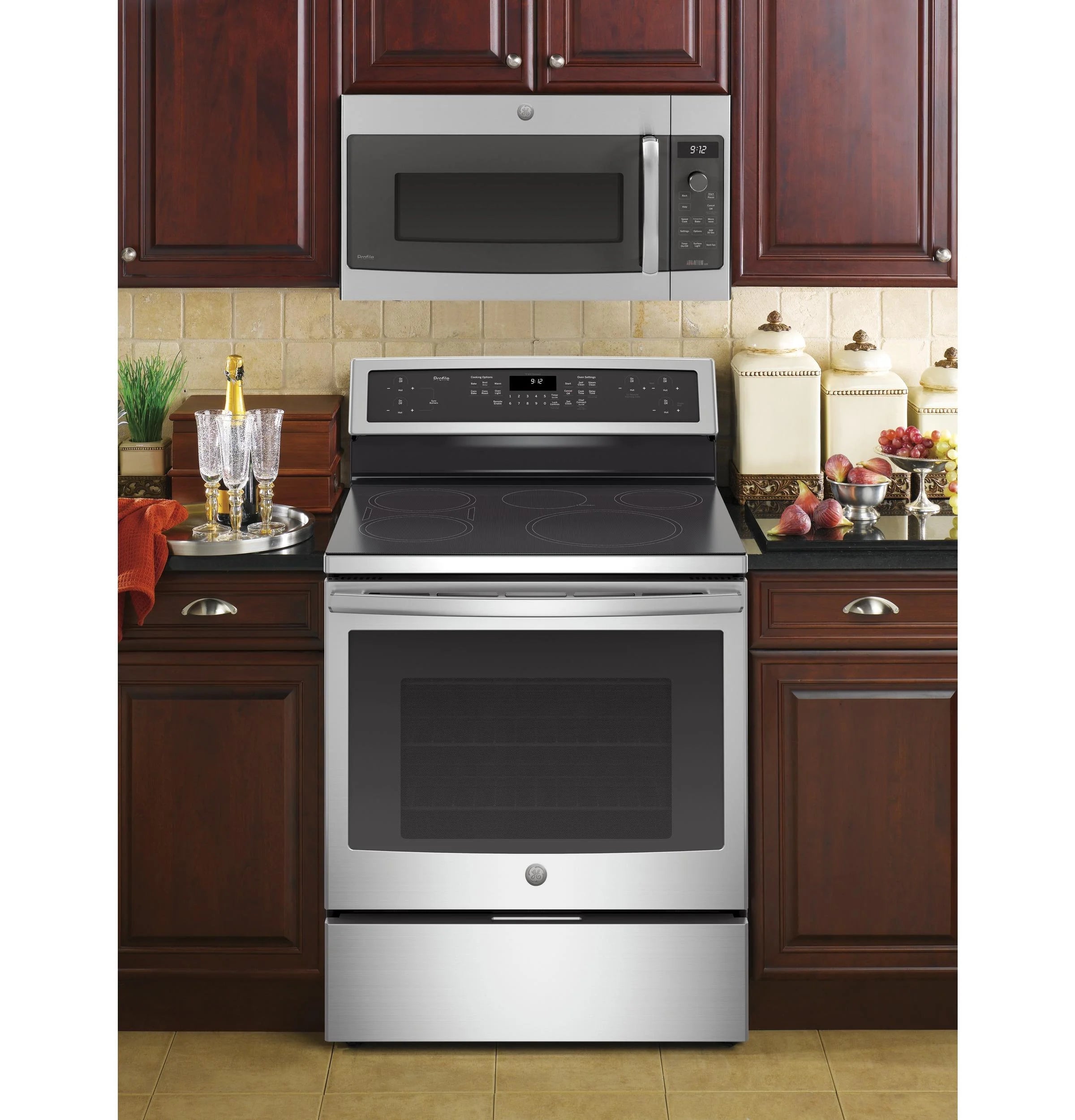GE Profile Over the Range Oven with Advantium Technology PSA9120SPSS R5451