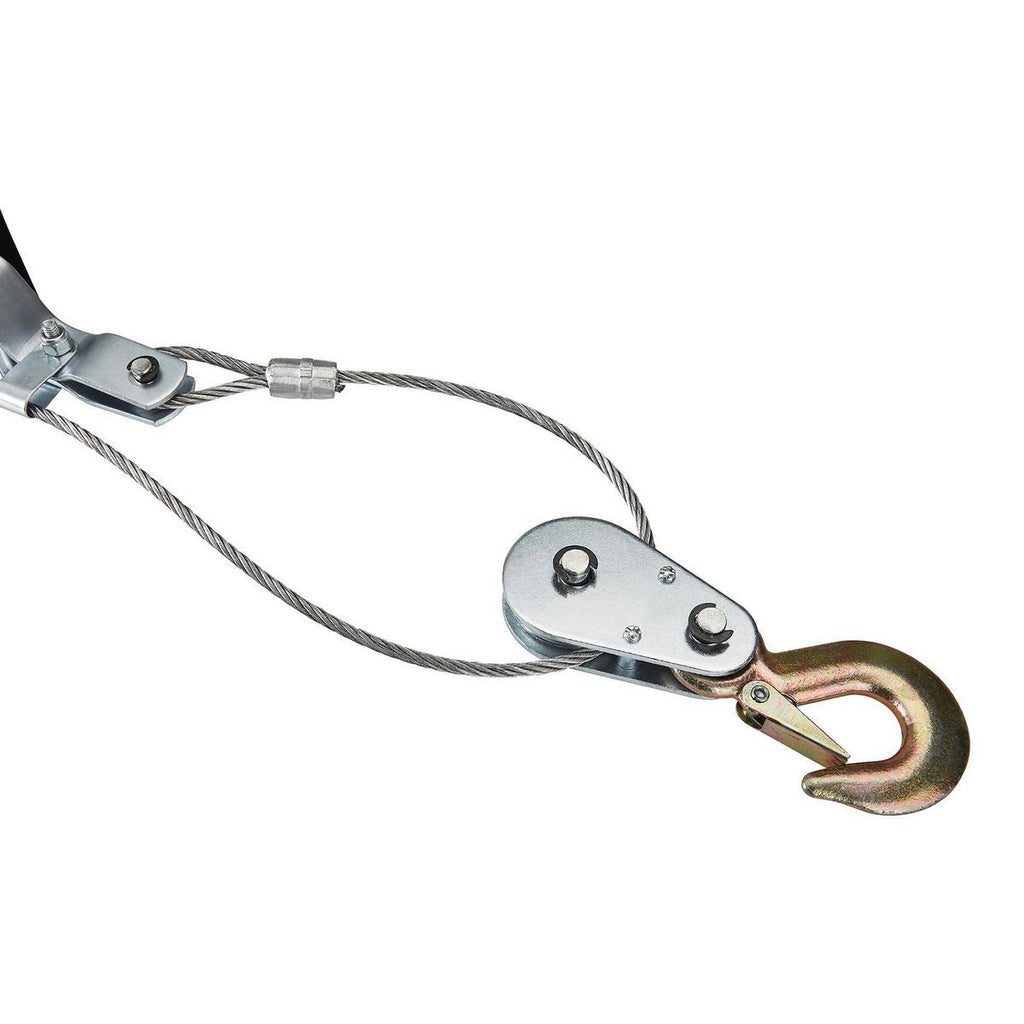 HAUL-MASTER 2000 lb. 10 ft. Cable Winch Puller J47230