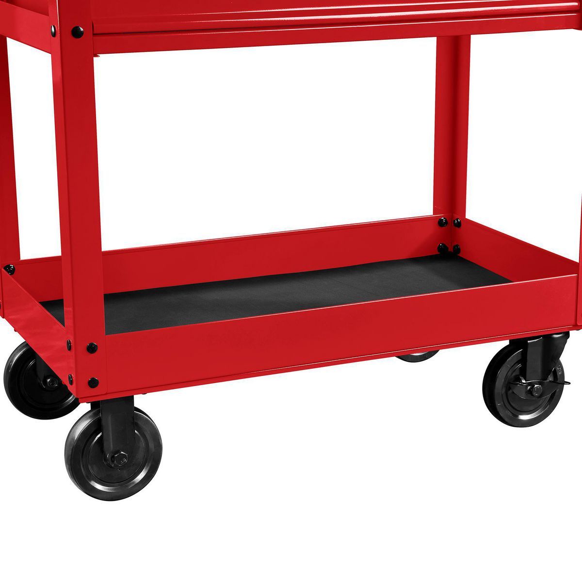 U.S. GENERAL 30 in. 4-Drawer Tech Cart, Red C88183