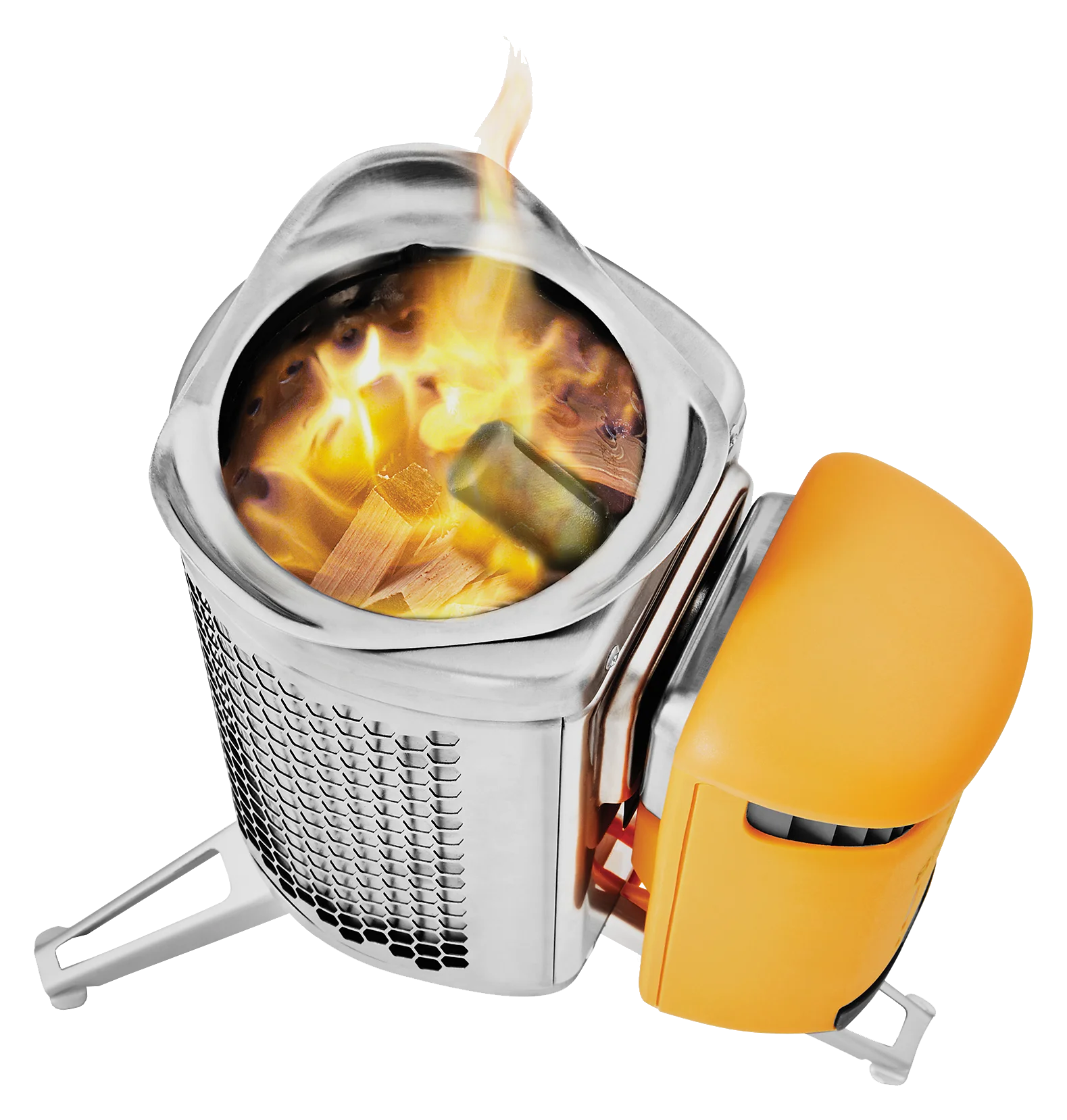 BioLite CampStove 2+ Silver and Yellow W1651