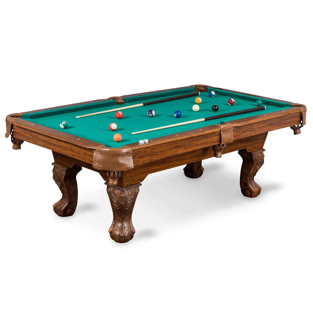 Classic Sports Brighton 87 Billiard Pool Table, Tan G11980
