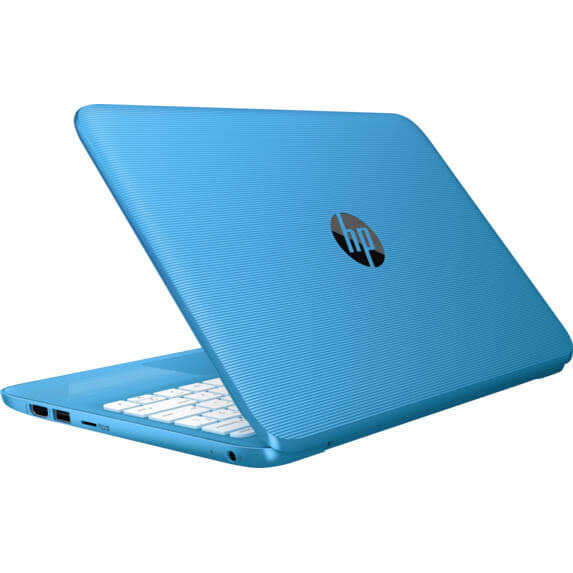 HP Stream 11-y010nr 11.6" Laptop, Celeron N3060, 4GB RAM, 32GB SSD, Aqua Blue V366760