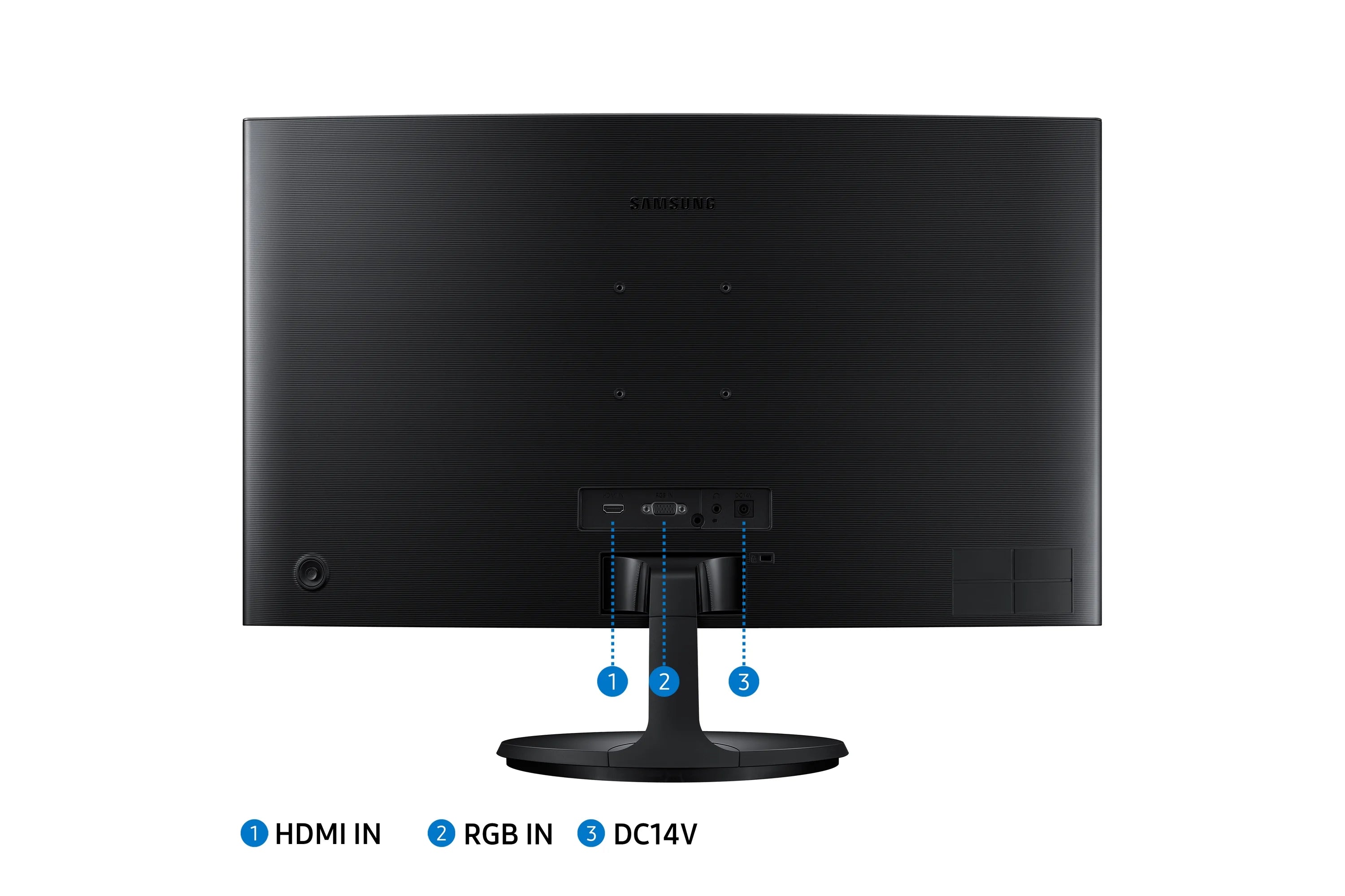 Samsung CF390 24" Curved Monitor B1986