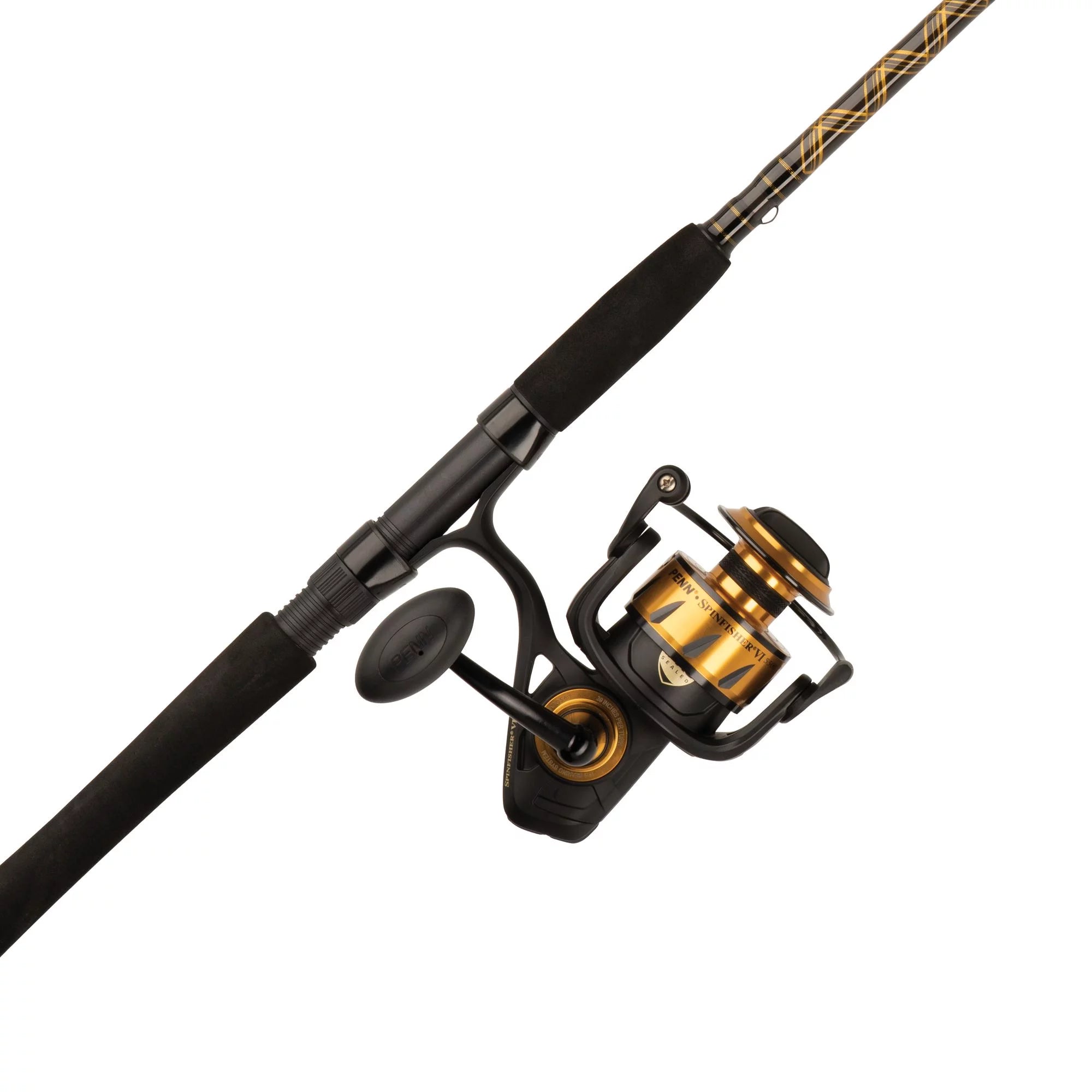 PENN Spinfisher VI Fishing Rod and Reel Spinning Combo, 7' 1PC MH, 5500