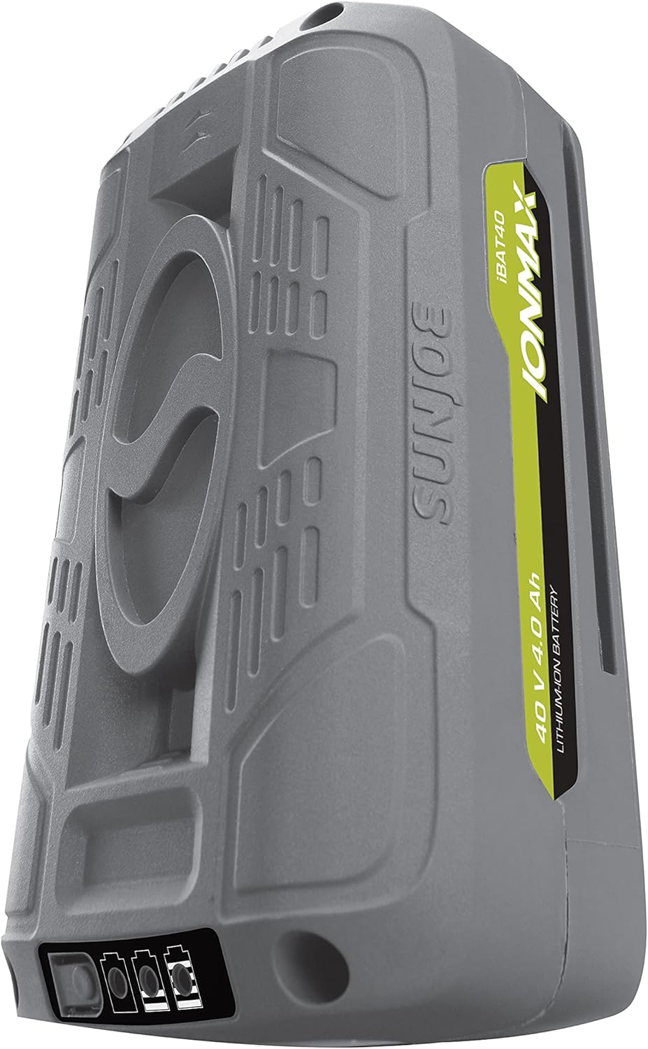 Snow Joe IBAT40-RM EcoSharp 40V 4.0Ah Lithium-Ion Battery, Gray (Refurbished) J5451