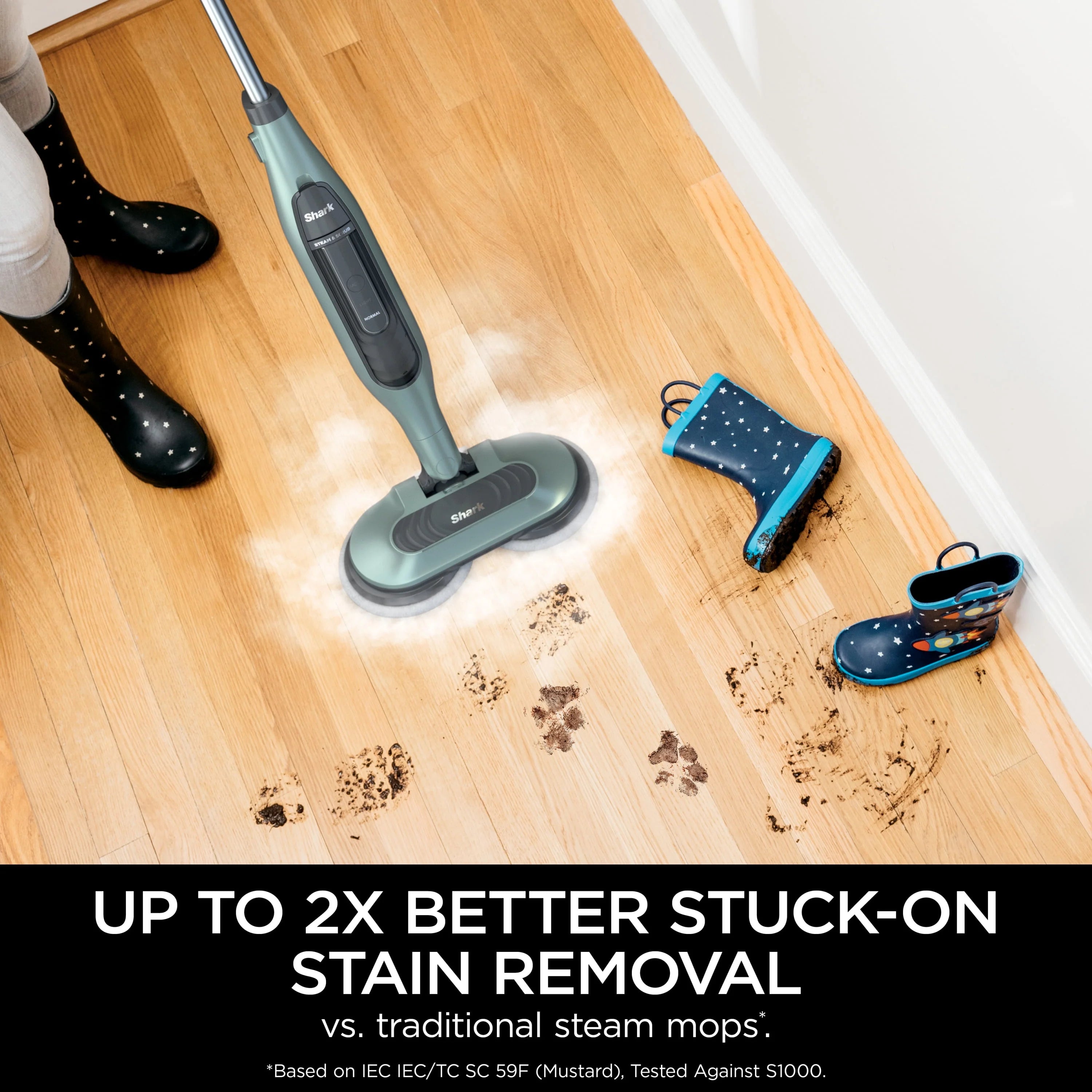Shark S7000 Steam & Scrub Hard Floor Steam Mop W3373
