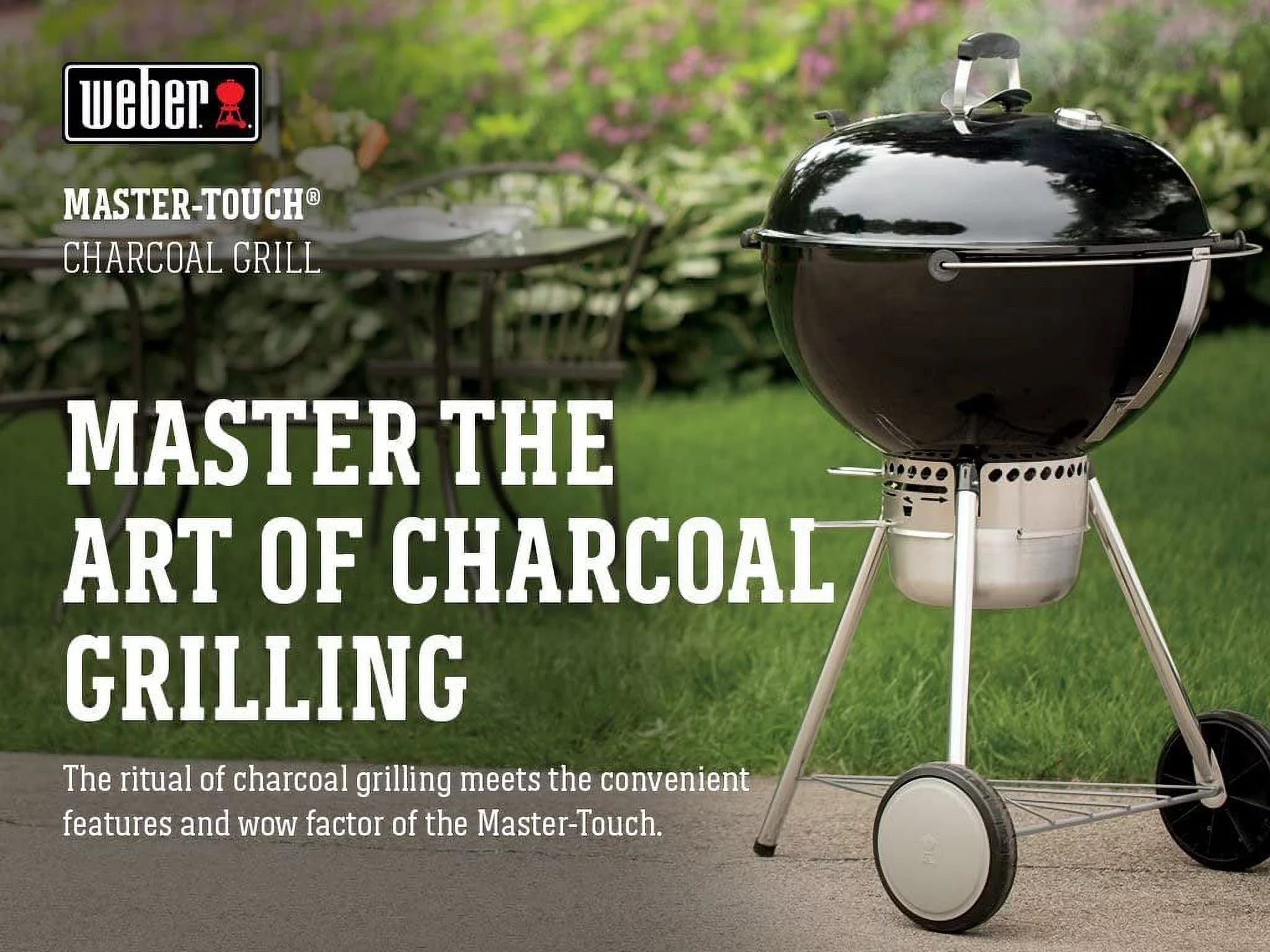 Weber Master-Touch Charcoal Grill 22-Inch Black W508836