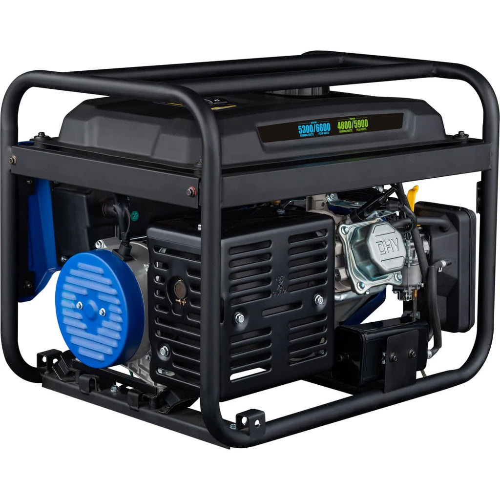 Westinghouse 6600 Peak Watt Dual Fuel Portable Generator with Remote Electric Start S561