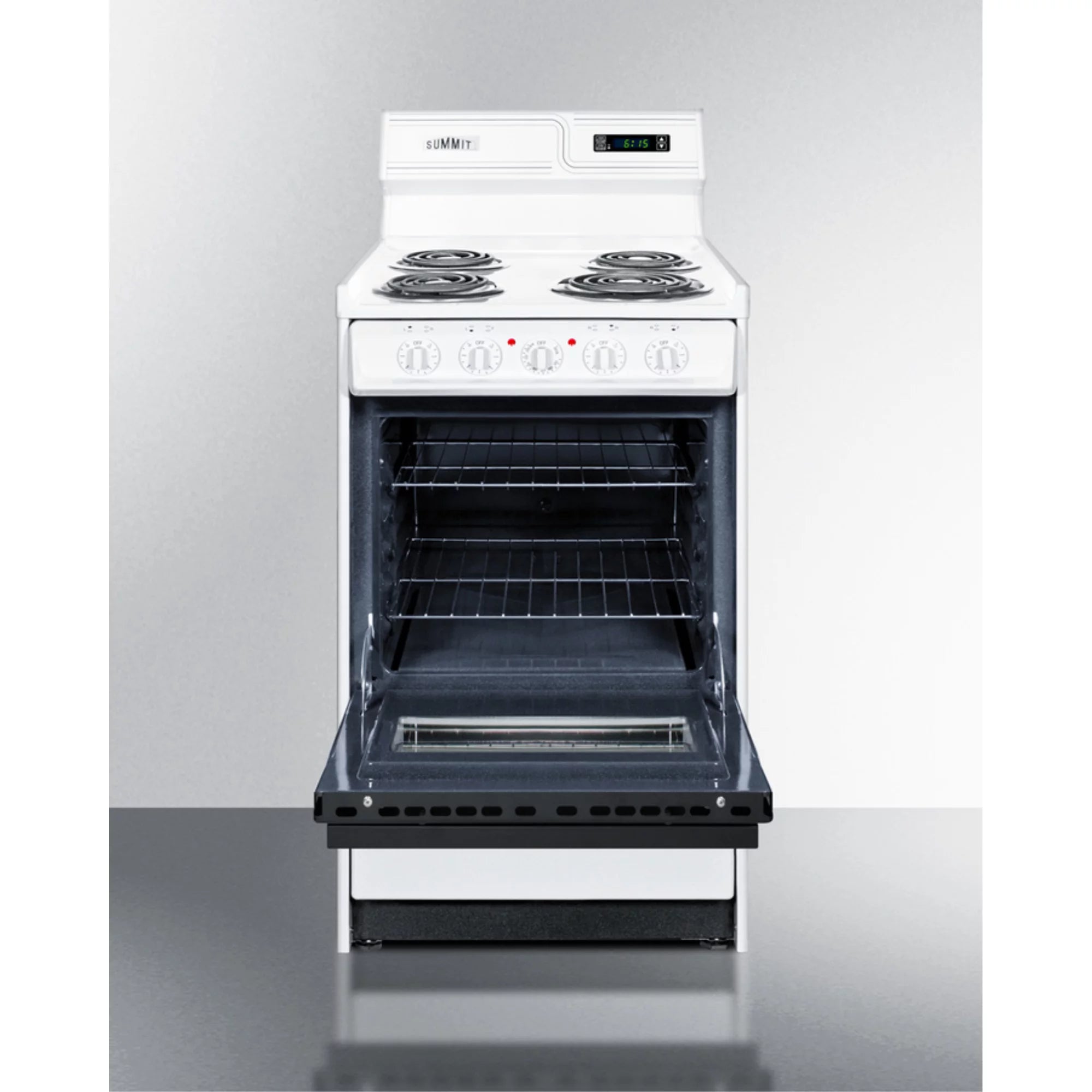 SUMMIT WEM130DK 20" Freestanding Coil Electric Range P450934