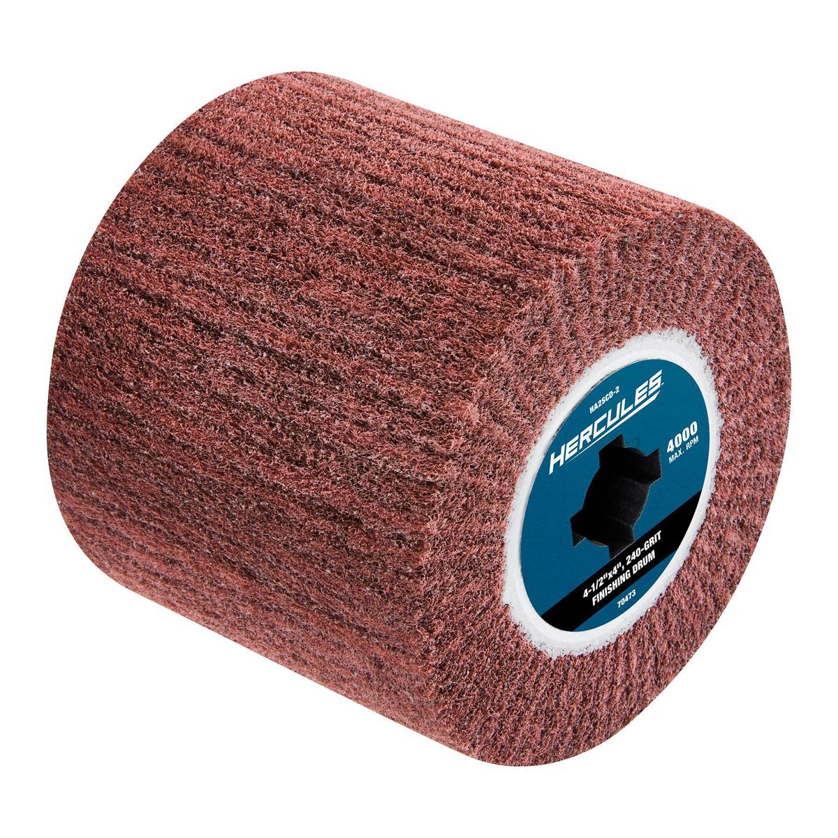 HERCULES 4-1/2 in. x 4 in. x 3/4 in., 240-Grit Finishing Drum for Surface Conditioning Tools