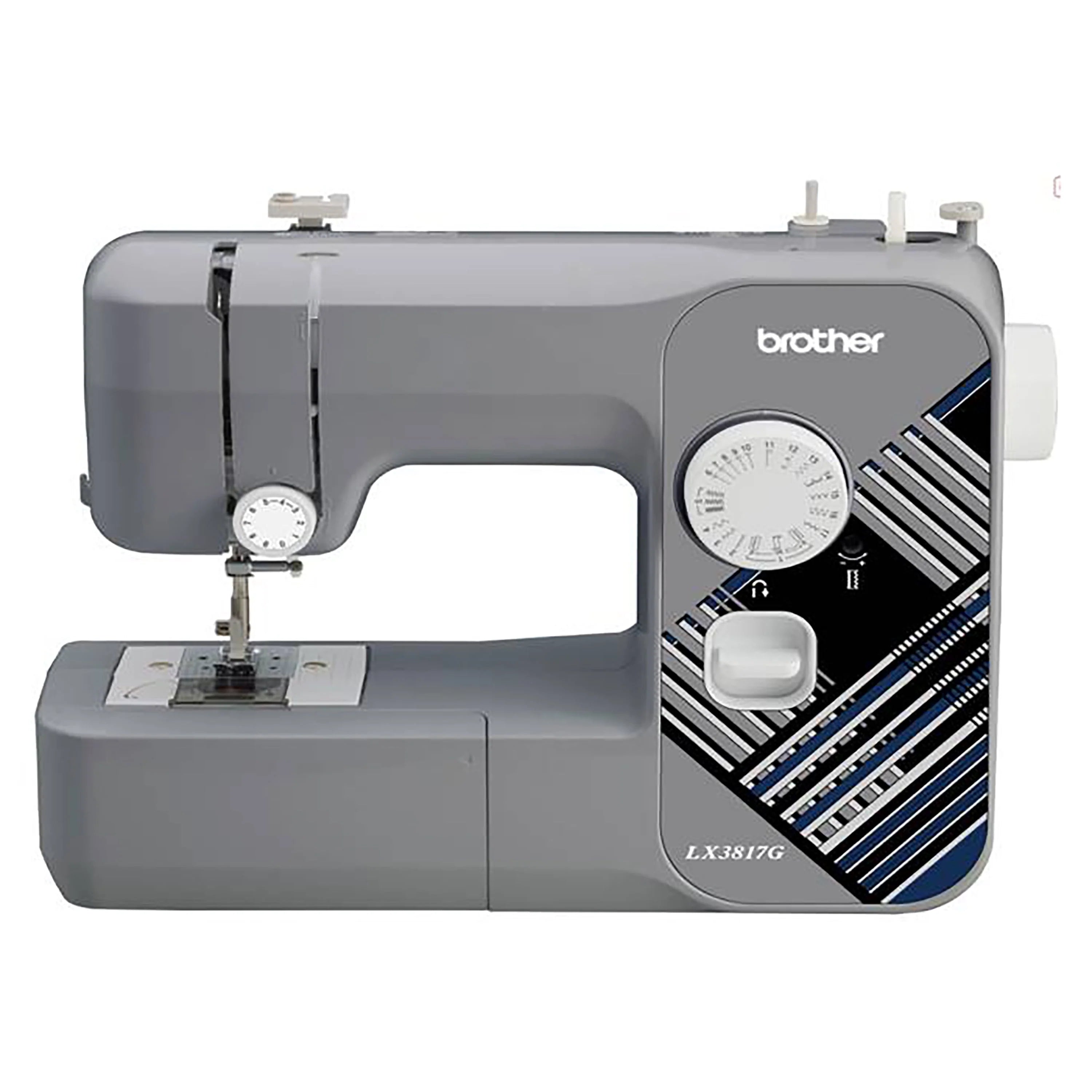 Brother LX3817 17-Stitch Portable Sewing Machine, White F765