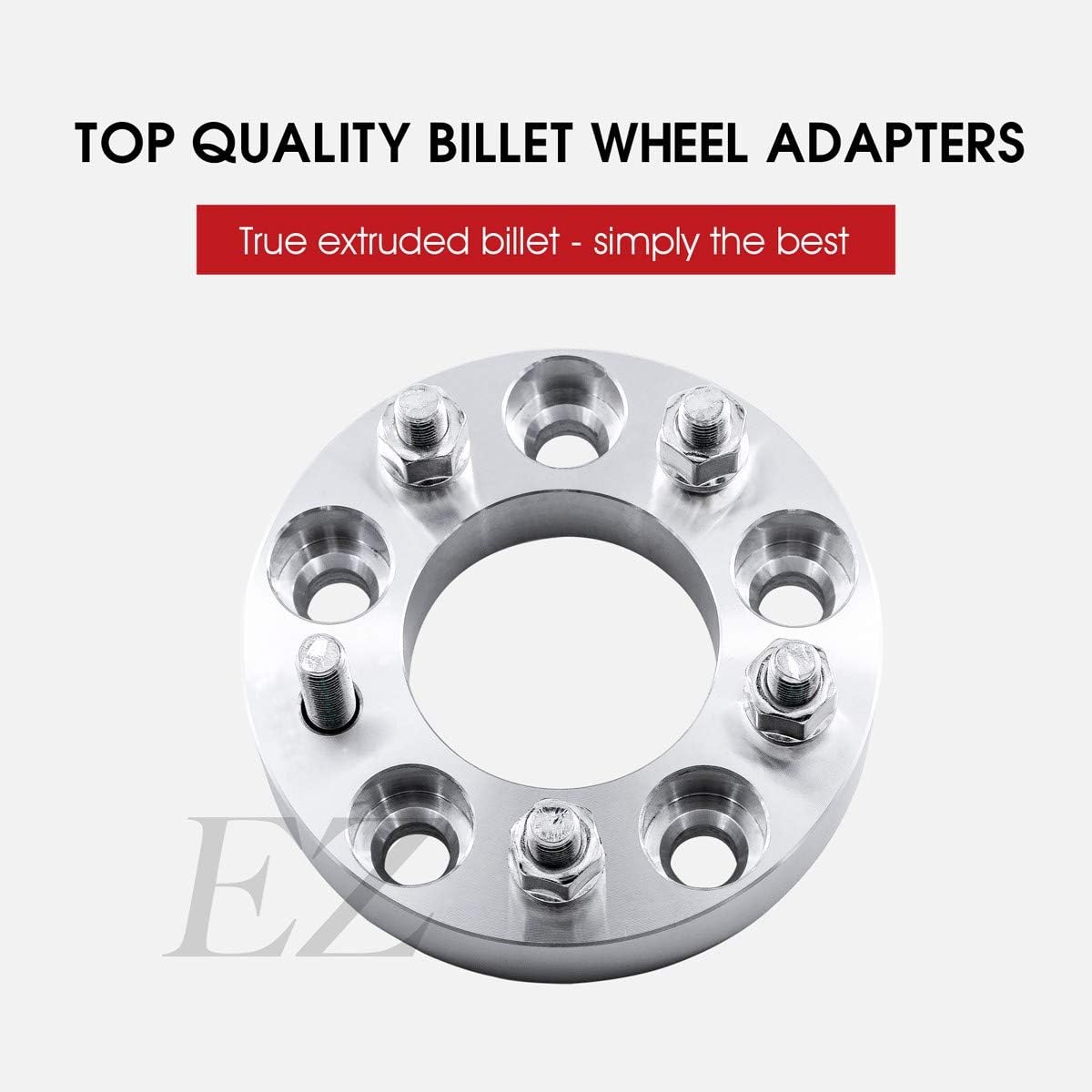 EZAccessory 2 Billet Wheel Adapters 5x112 to 5x114.3 1 Inch L22211