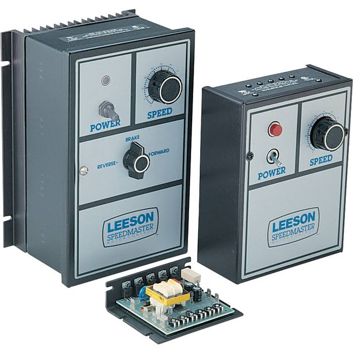 Leeson Electric Motor Speedmaster DC Control - NEMA 1 Enclosed Drive, Non-Reversing, Model 174307