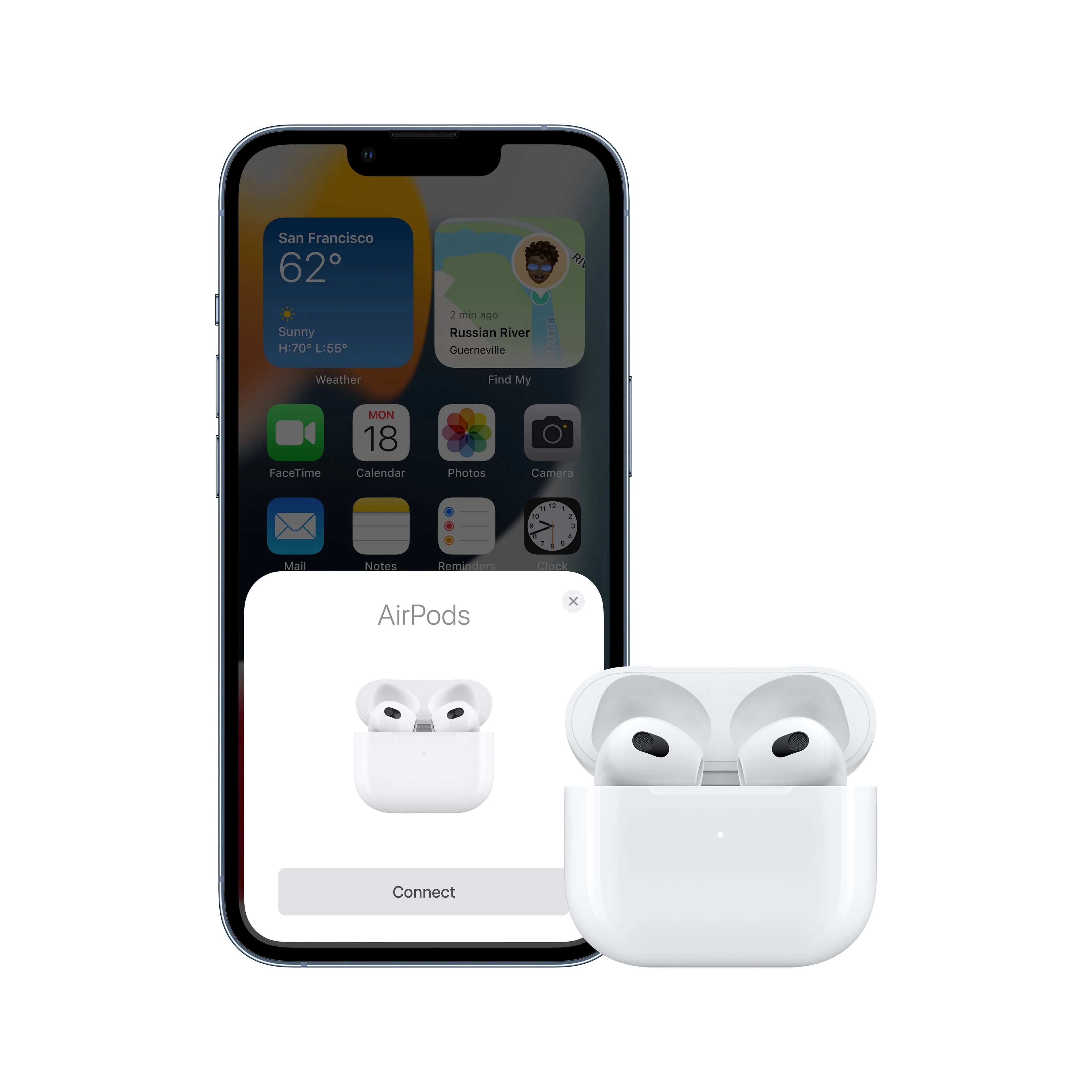 AirPods (3rd generation) with Lightning Charging Case B41252