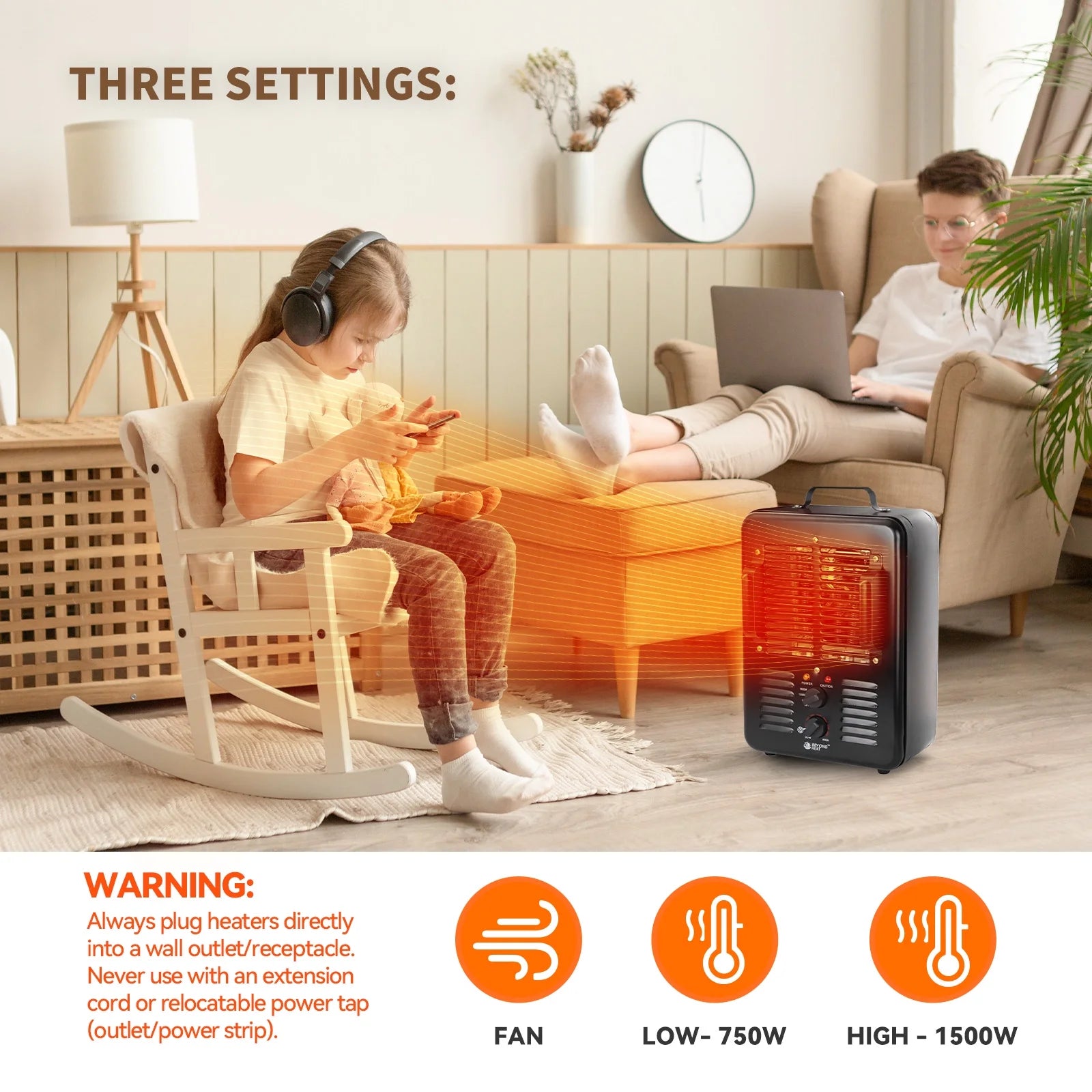 Beyond Heat Milkhouse Utility Heater B599