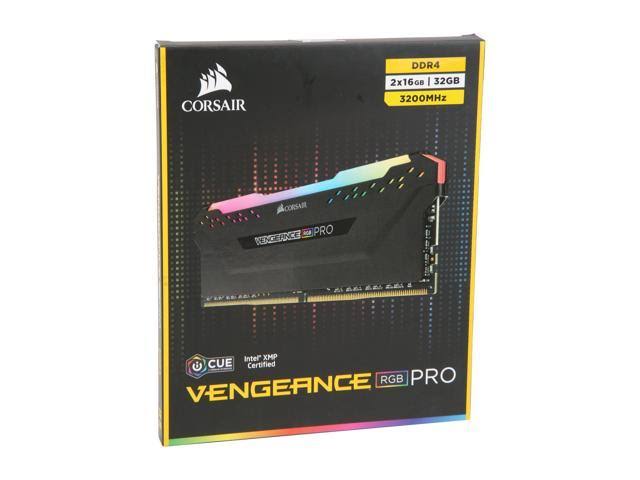 Corsair Vengeance RGB Pro 32GB DDR4 3600 Desktop Memory T72493