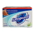 Safeguard Antibacterial Deodorant White Bar Soap With Aloe 4 Oz - 4 Ea, 6 Pack