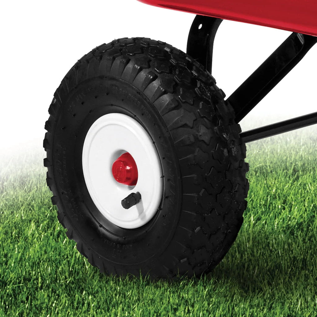 Radio Flyer 36 All Terrain Wagon with Air Tires, Red T6191