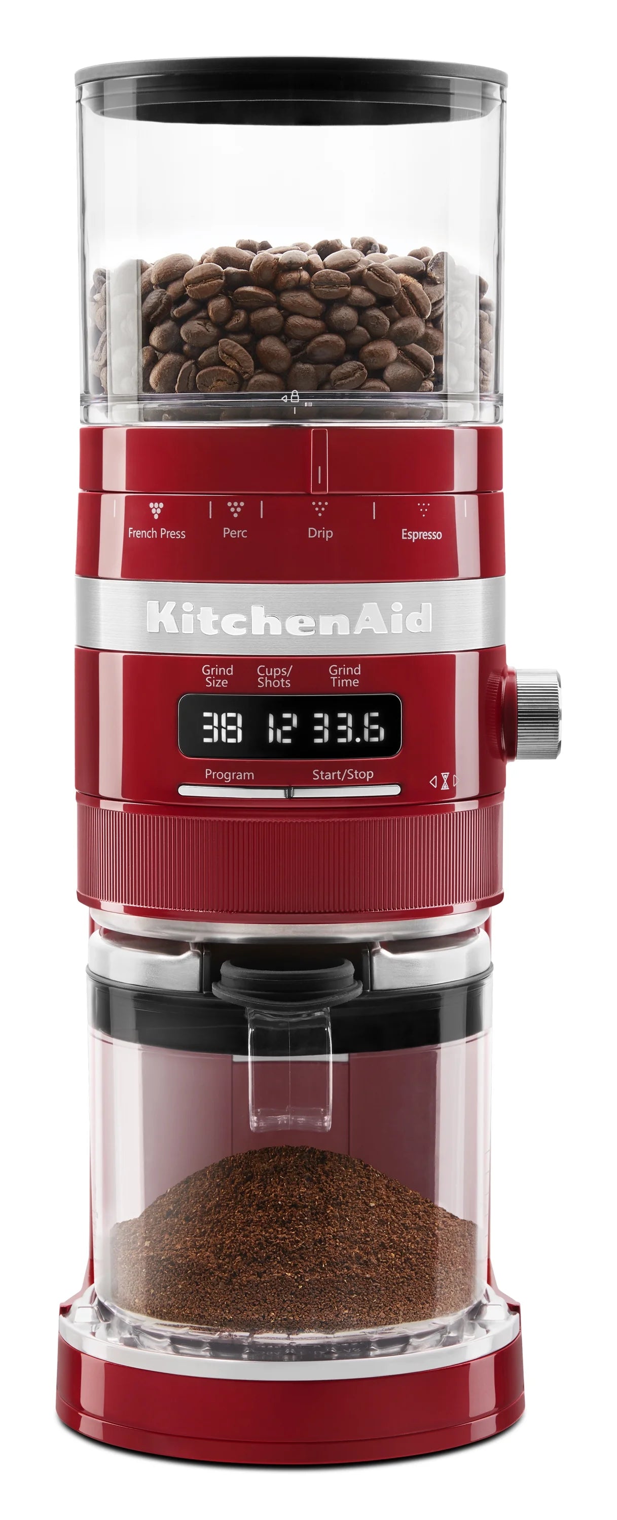 KitchenAid Burr Coffee Grinder, Empire Red U483324
