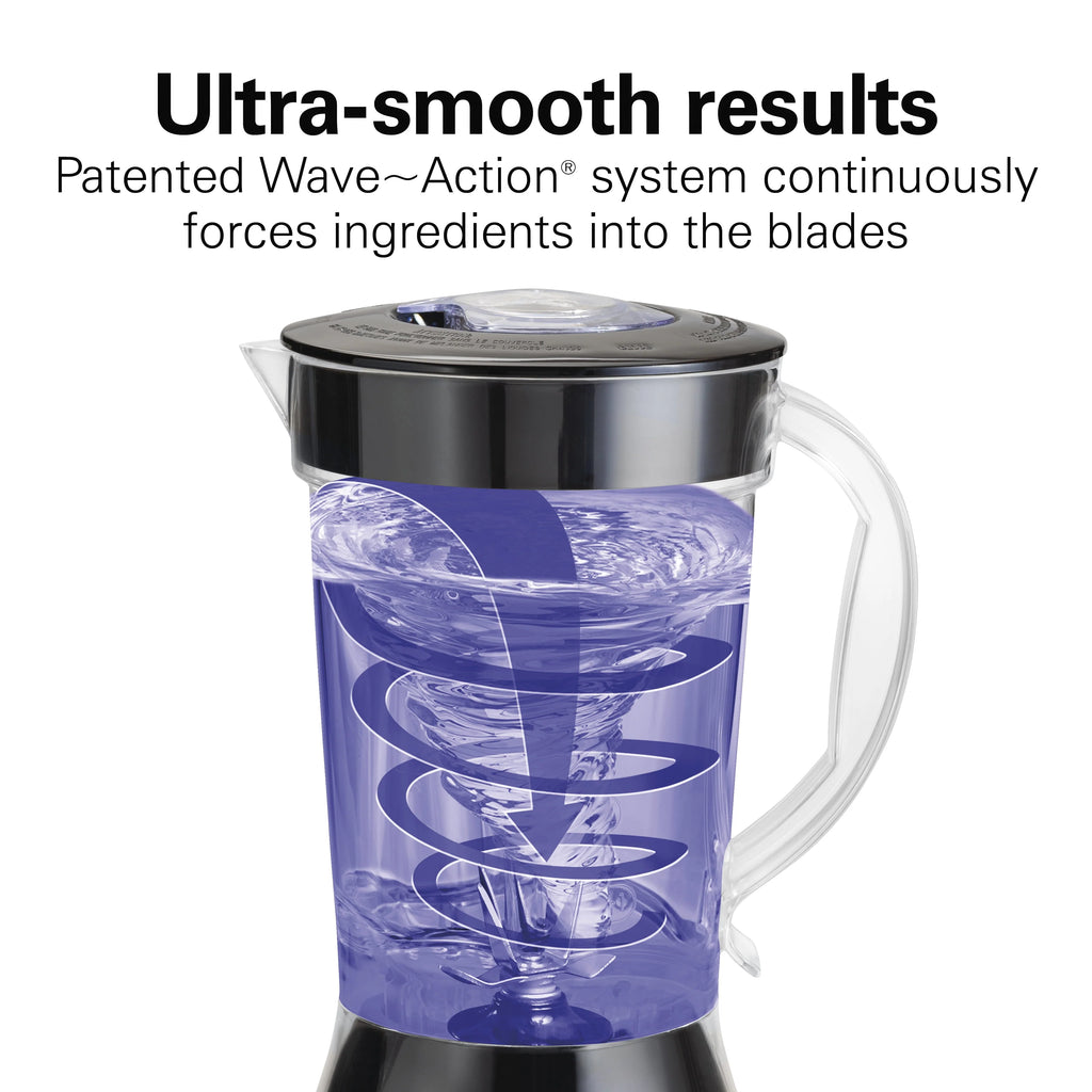 Hamilton Beach Smoothie Blender 48 oz Black N224