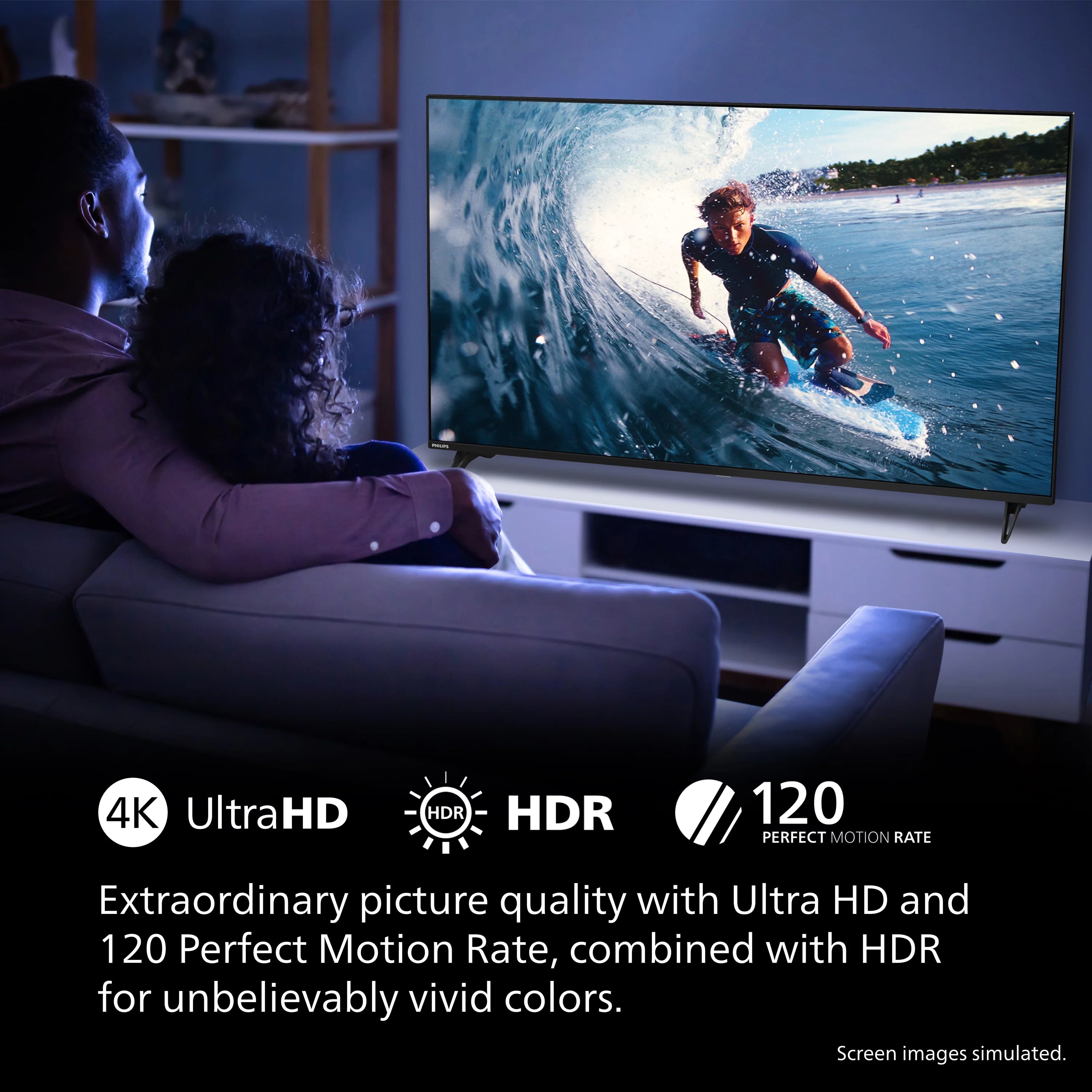 Philips 55" 4K Ultra HD Google Smart LED TV B4764