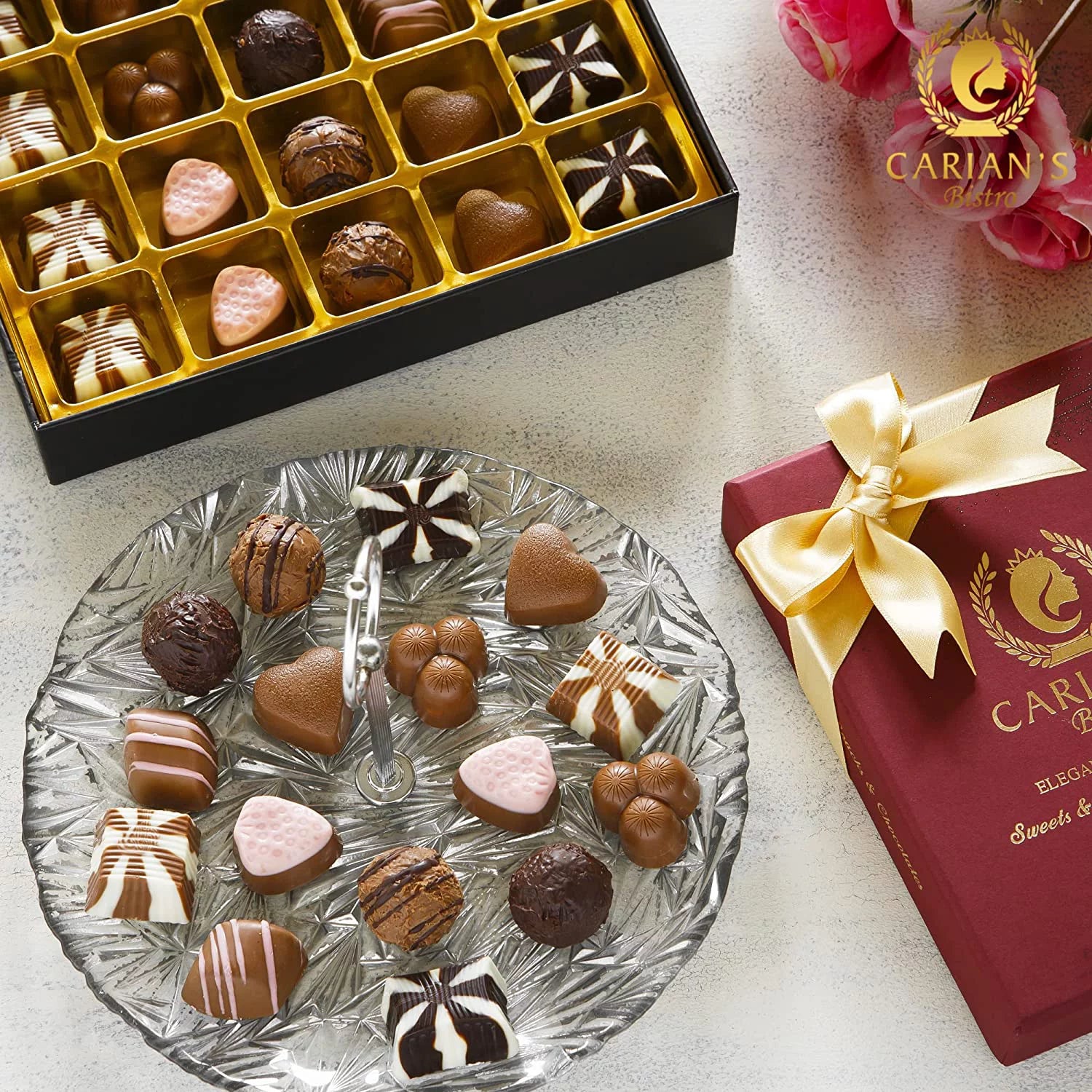 Premium Chocolate Gift Box, Assorted Gourmet Treats J669