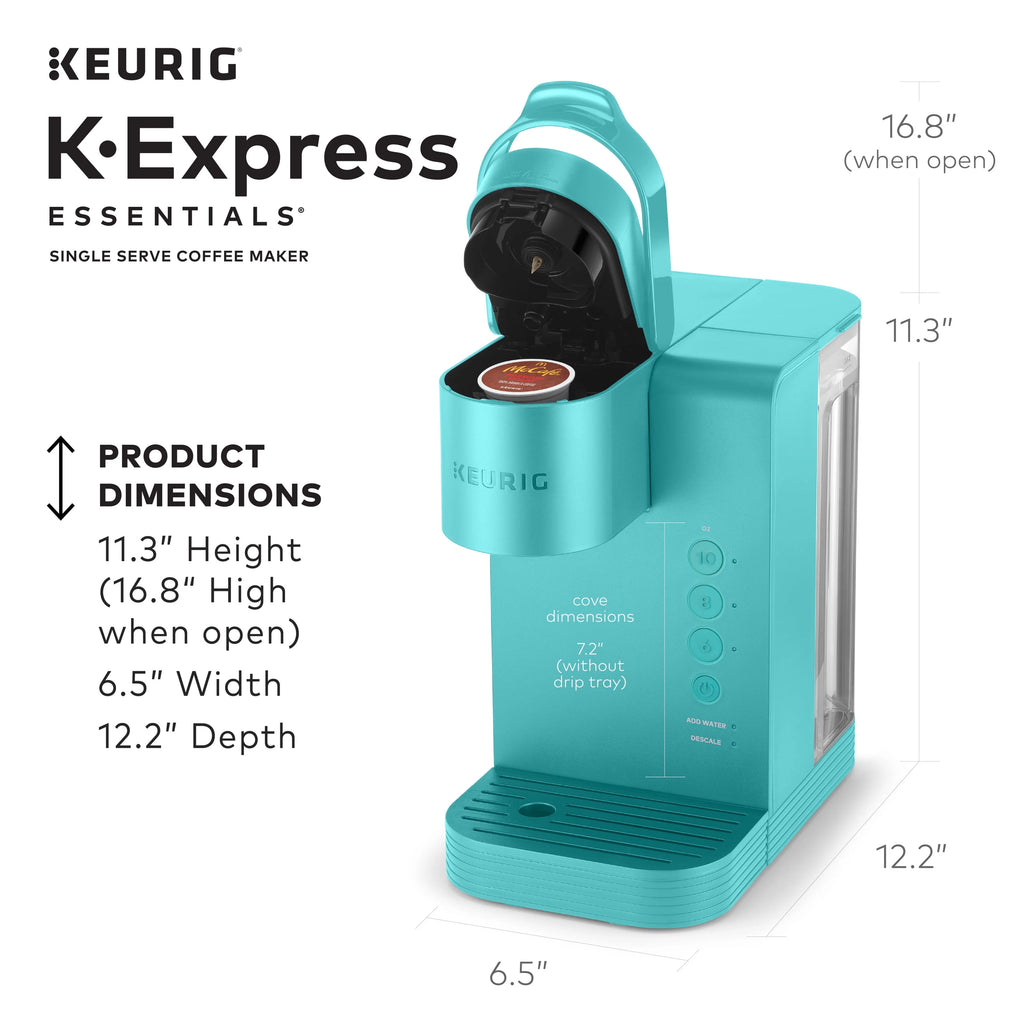 Keurig K-Express Essentials Single Serve K-Cup Pod Coffee Maker, Black L838940