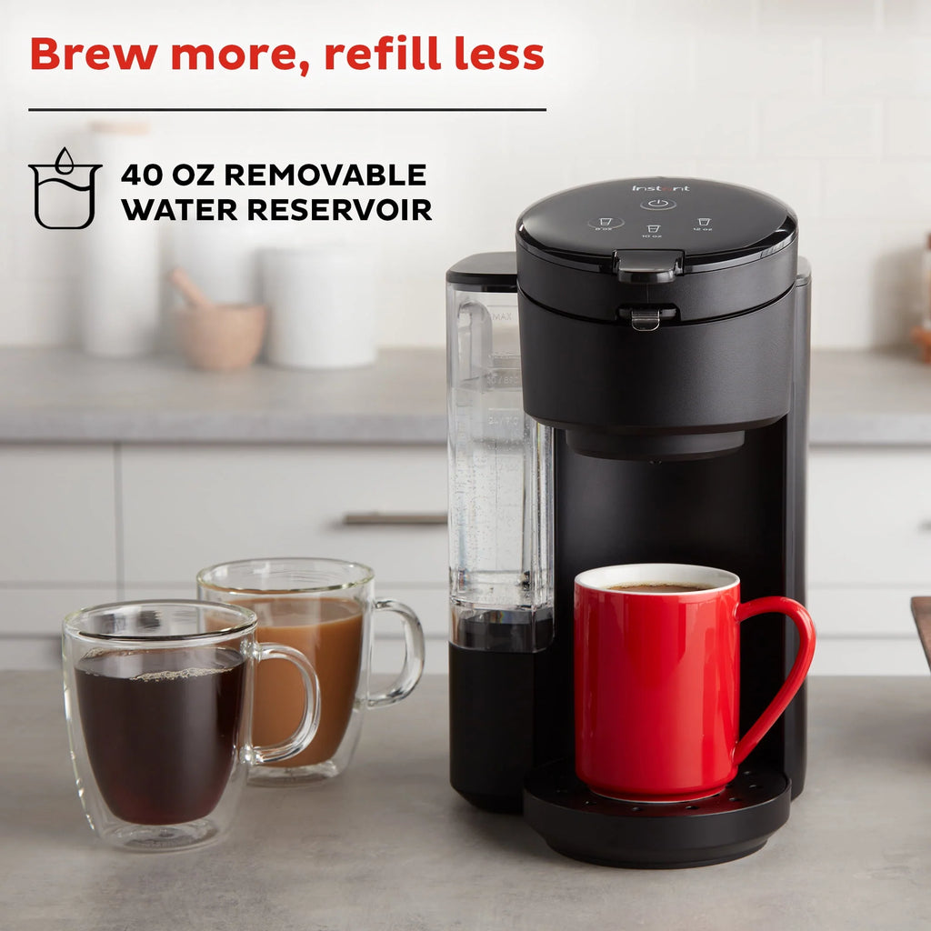 Instant Solo Café 2-in-1 Single Serve Coffee Maker, Black C46735